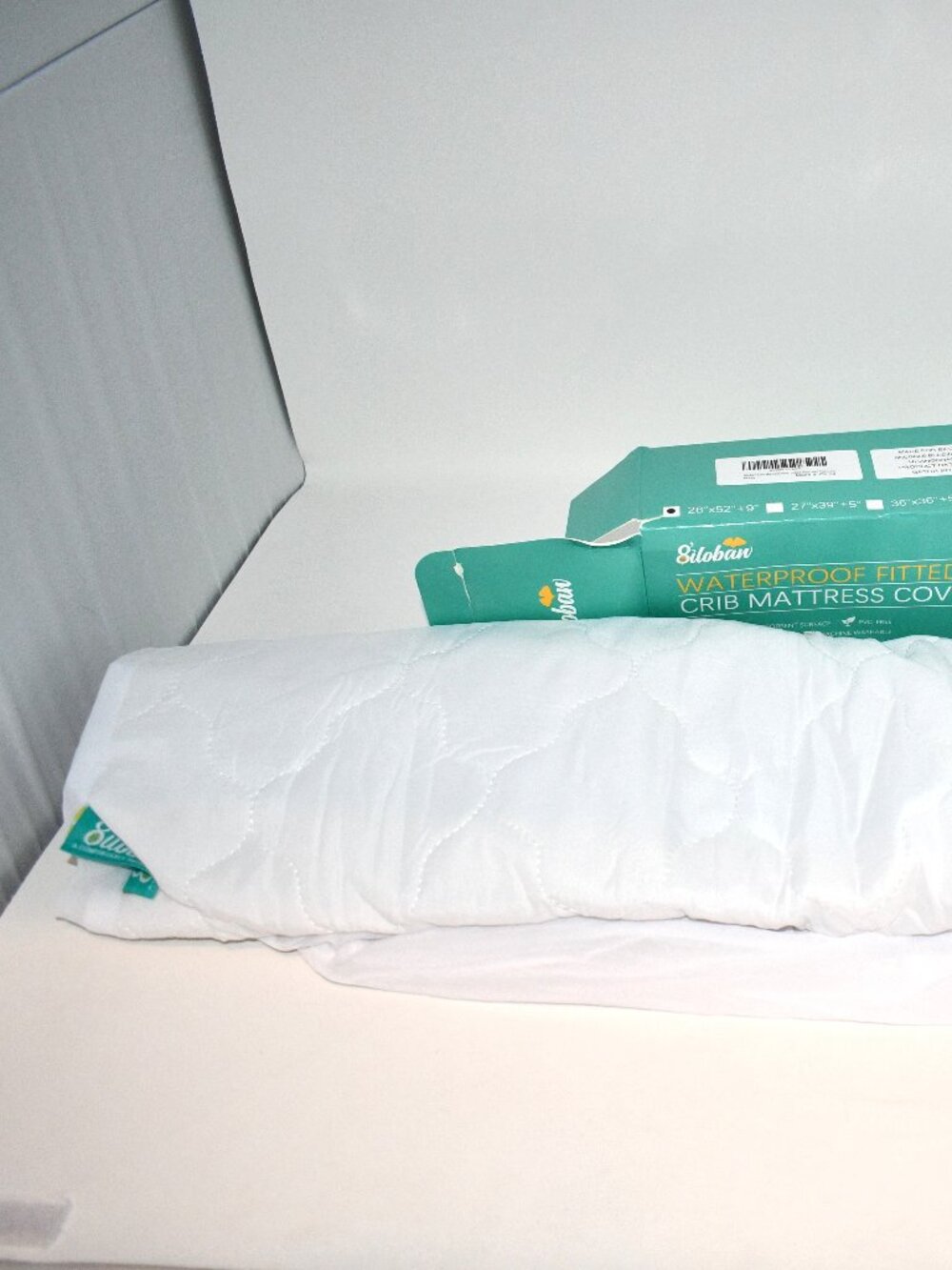 Biloban Waterproof Fitted Crib Mattress Protector Cover 28" x 52" + 9" New